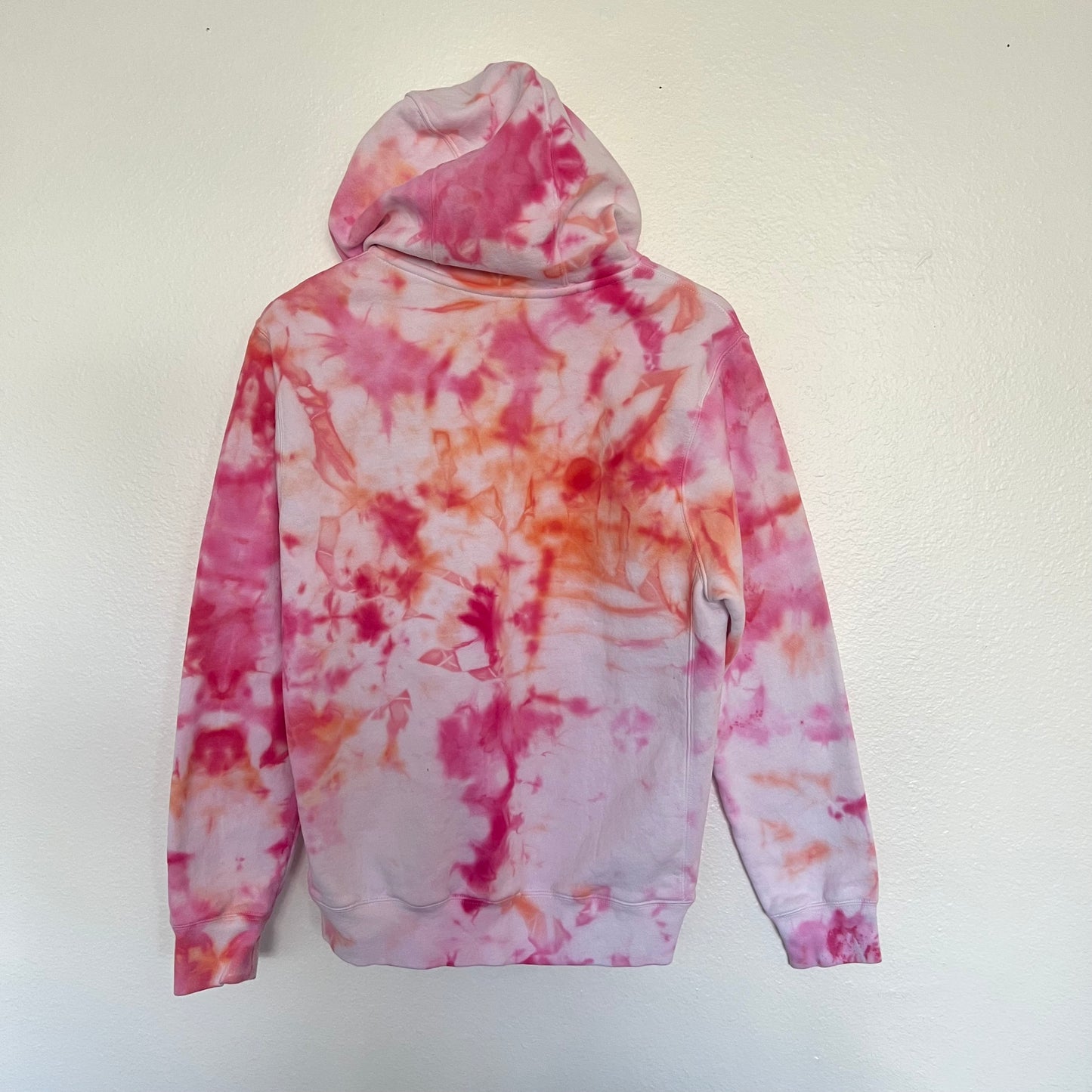 MADE TO ORDER | HAND DYED TIE DYE HOODIE | PINKS