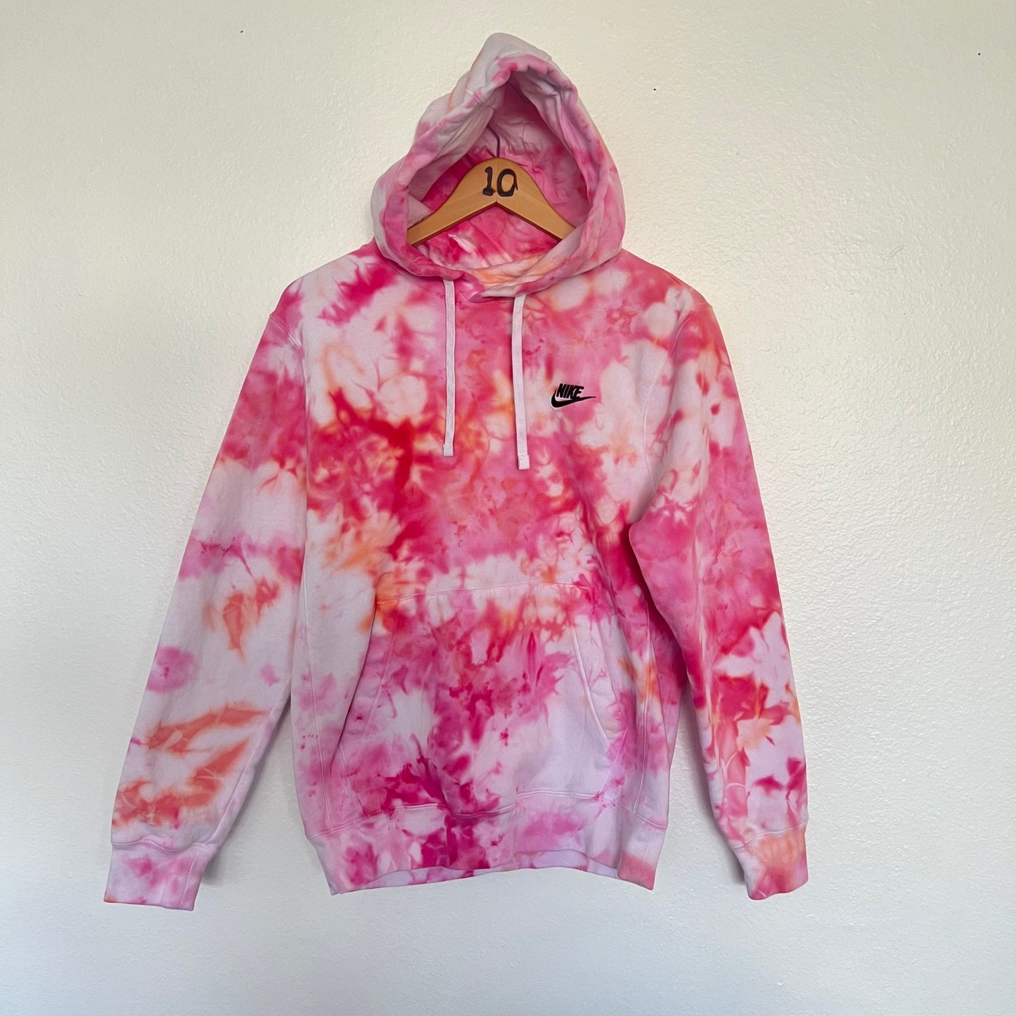 MADE TO ORDER | HAND DYED TIE DYE HOODIE | PINKS