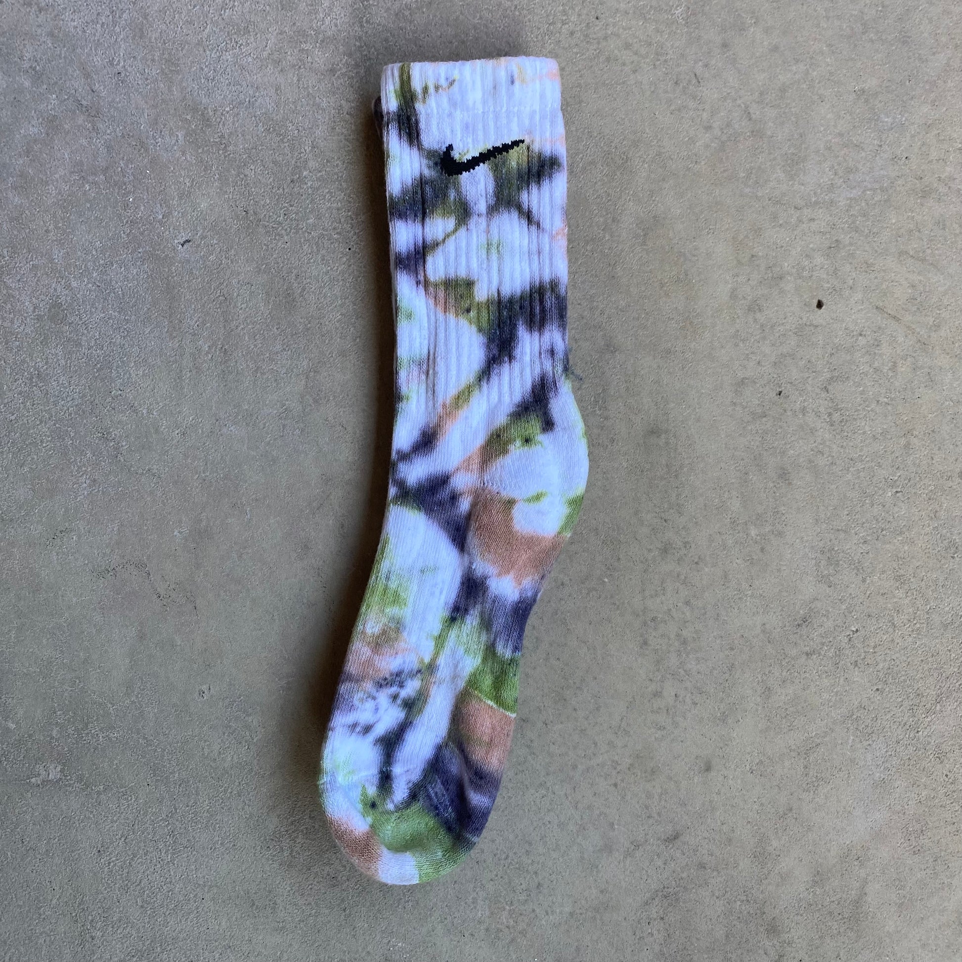 COLORSPLASH TIE DYE NIKE SOCKS CAMO - Main Image